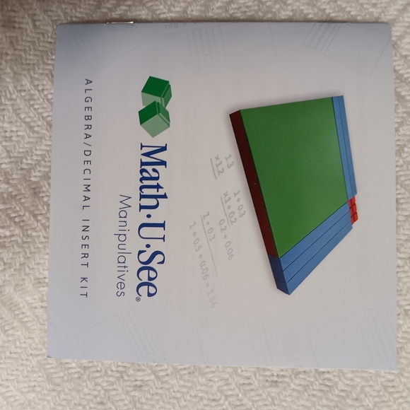 Math U See Algebra/Decimal Insert Kit - Picture 4 of 12